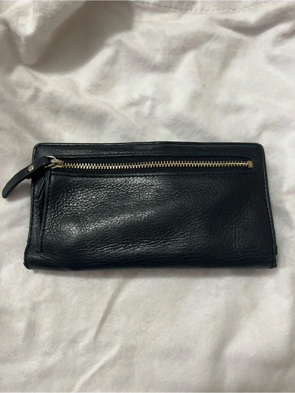 Kate Spade Black Leather Continental Wallet